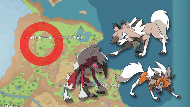 Lycanroc Pokemon Scarlet and Violet